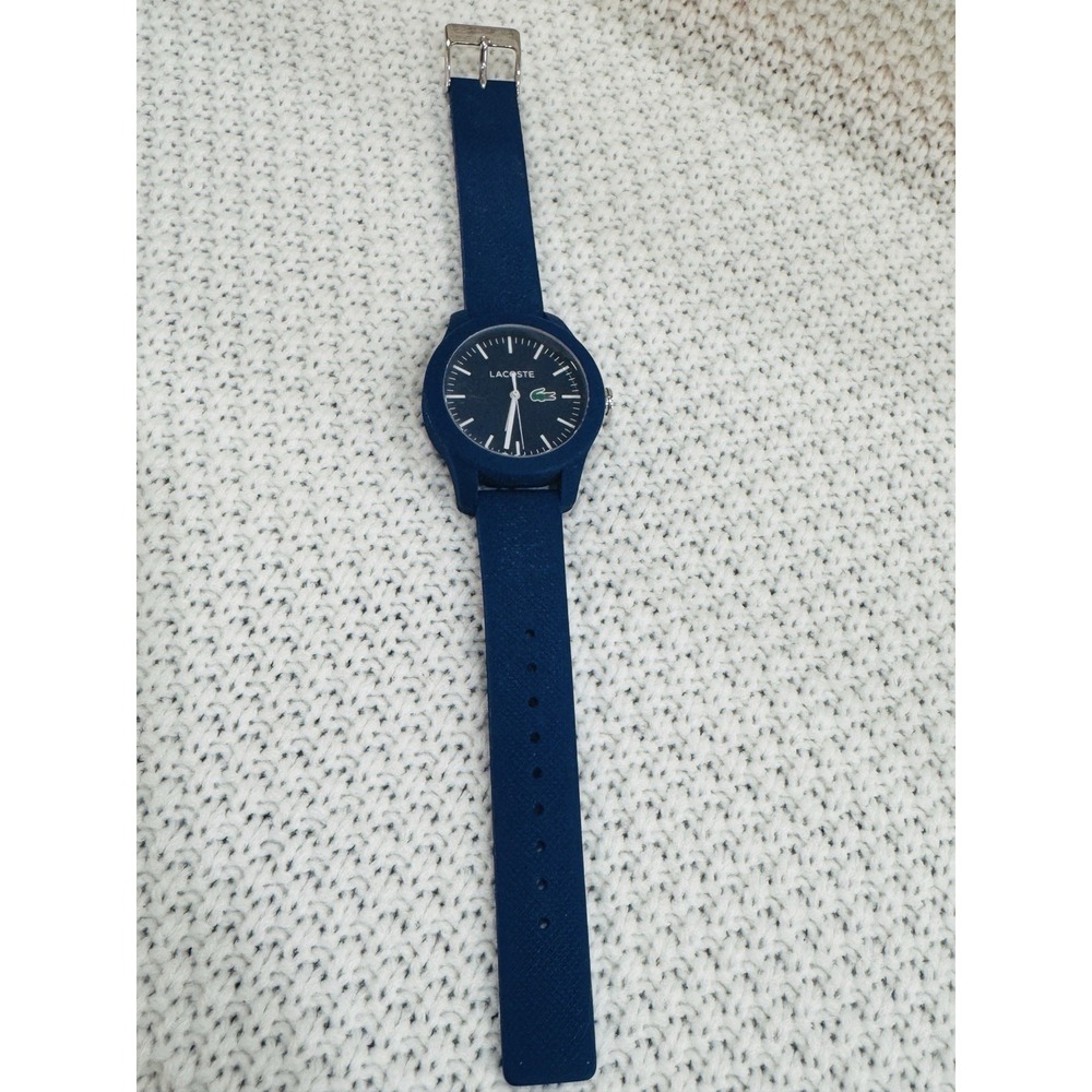 Lacoste LC.79.3.47.2702 Unisex Navy Blue Silicone Quartz Watch 3 ATM